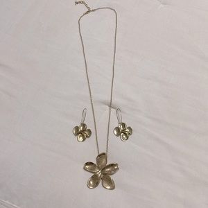 Robert Lee Morris necklace and matching earrings